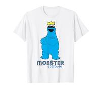Sesame Street Cookie Monster Attitude Cool King Pose Classique T-Shirt