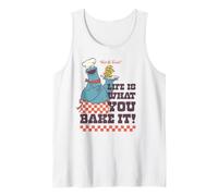 Sesame Street Cookie Monster Baker Hot Fresh Yummy Vintage Débardeur