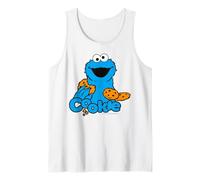 Sesame Street Cookie Monster Best Cookies Happy Classic Pose Débardeur