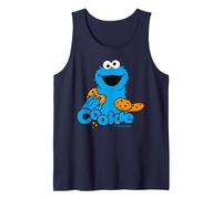 Sesame Street Cookie Monster Best Cookies Happy Pose Classic Débardeur