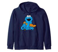 Sesame Street Cookie Monster Best Cookies Happy Pose Classic Sweat à Capuche