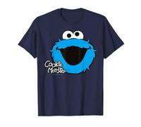 Sesame Street Cookie Monster Big Face Cookies Pose Classique T-Shirt