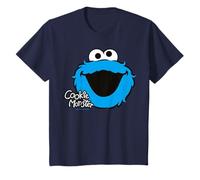 Sesame Street Cookie Monster Big Face Cookies Pose Classique T-Shirt