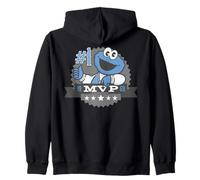 Sesame Street Cookie Monster Champion, 1er Athlétisme Classique Sweat à Capuche
