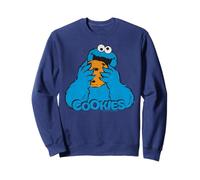 Sesame Street Cookie Monster Cookies Forever Happy Classic Sweatshirt