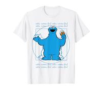 Sesame Street Cookie Monster Da Vinci Parodie Classique Fun T-Shirt