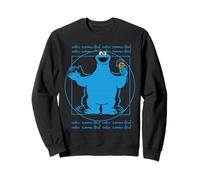 Sesame Street Cookie Monster Da Vinci Parodie Fun Classic Sweatshirt