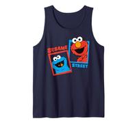 Sesame Street Cookie Monster Elmo Best Friends Pose Classique Débardeur