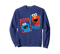 Sesame Street Cookie Monster Elmo Best Friends Pose Classique Sweatshirt