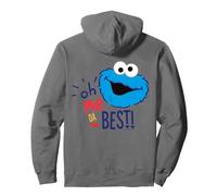Sesame Street Cookie Monster est Le de Tous Les Temps avec Big Head Lol Sweat à Capuche