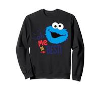 Sesame Street Cookie Monster est Le de Tous Les Temps avec Big Head Lol Sweatshirt