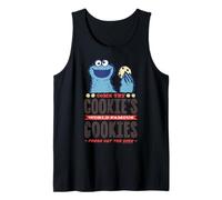Sesame Street Cookie Monster Four rétro Débardeur