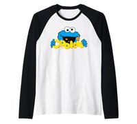 Sesame Street Cookie Monster Fun Les de Tous Les Temps Manche Raglan