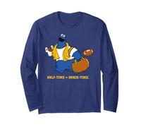 Sesame Street Cookie Monster Half-Time Snack Classic Manche Longue