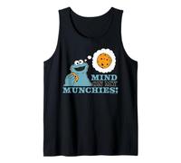 Sesame Street Cookie Monster Happy Hungry Munchies Classique Débardeur