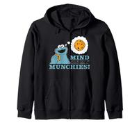 Sesame Street Cookie Monster Happy Hungry Munchies Classique Sweat à Capuche