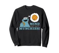 Sesame Street Cookie Monster Happy Hungry Munchies Classique Sweatshirt