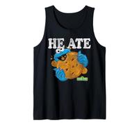 Sesame Street Cookie Monster He Ate Big Cookie Débardeur
