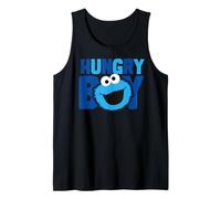 Sesame Street Cookie Monster Hungry Big Head Pose Classique Débardeur