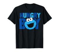 Sesame Street Cookie Monster Hungry Big Head Pose Classique T-Shirt