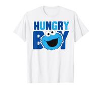Sesame Street Cookie Monster Hungry Big Head Pose Classique T-Shirt