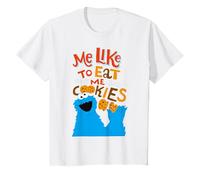 Sesame Street Cookie Monster, légende du Dessin animé, Grande Pose rétro T-Shirt