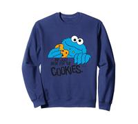 Sesame Street Cookie Monster Lol est là pour The Cookies Retro Sweatshirt