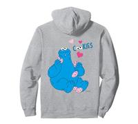 Sesame Street Cookie Monster Love Cookies Rétro Hungry Vibes Sweat à Capuche