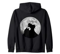 Sesame Street Cookie Monster Moon Sesame Street Sweat à Capuche