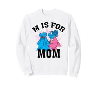Sesame Street Cookie Monster Mother's Day M is for Mom Sweatshirt