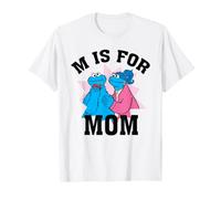 Sesame Street Cookie Monster Mother's Day M is for Mom T-Shirt