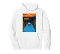 Sesame Street Cookie Monster Scream, Parodie de Munch, Classique, lol Sweat à Capuche