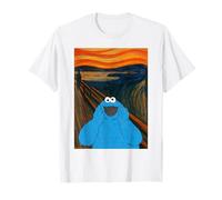 Sesame Street Cookie Monster Scream, Parodie de Munch, Classique, lol T-Shirt