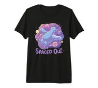 Sesame Street Cookie Monster Spaced Out T-Shirt Haut de Gamme