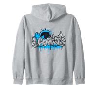 Sesame Street Cookie Monster Spray Paint Graffiti Tag Sweat à Capuche