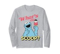 Sesame Street Cookie Monster Summer Ice Cream Cuillère à Glace Classique Manche Longue