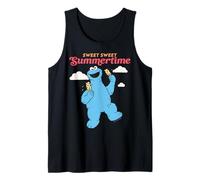 Sesame Street Cookie Monster Summertime Sweet Sun Classique Débardeur