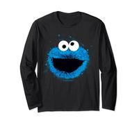 Sesame Street Cookie Monster Watercolor, Sesame Street Manche Longue