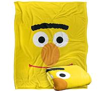 Sesame Street - Couverture Ultra Douce Silky Touch sous Licence Officielle Bert Face 152 x 127 cm
