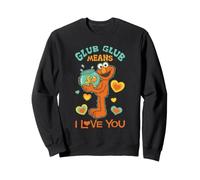 Sesame Street Elmo and Goldie, Glub Glub I Love You Sweatshirt