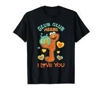 Sesame Street Elmo and Goldie, Glub Glub I Love You T-Shirt