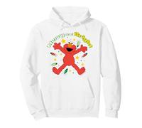 Sesame Street Elmo Christmas Cuddle Merry Retro Bright Sweat à Capuche