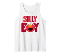 Sesame Street Elmo Cuddle Cute Sweet Face Silly Classic Boy Débardeur