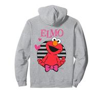 Sesame Street Elmo Happy Cuddle XOXO Cute Friends Cœur Love Sweat à Capuche