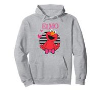 Sesame Street Elmo Happy Cuddle XOXO Cute Friends Cœur Love Sweat à Capuche