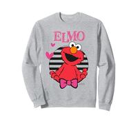 Sesame Street Elmo Happy Cuddle XOXO Cute Friends Cœur Love Sweatshirt