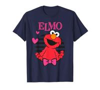 Sesame Street Elmo Happy Cuddle XOXO Cute Friends Love Heart T-Shirt