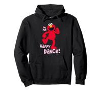 Sesame Street Elmo Happy Dance Retro Friends Dessin animé Sweat à Capuche