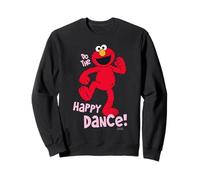 Sesame Street Elmo Happy Dance Retro Friends Dessin animé Sweatshirt