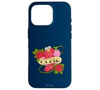 Sesame Street Elmo Hearts and Roses Tatouage Coque pour iPhone 16 Pro